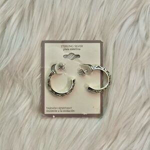 Sterling Silver Hoop Earrings